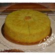 Plum cake all'arancia dietetico con olio e fruttosio per l'ora del the