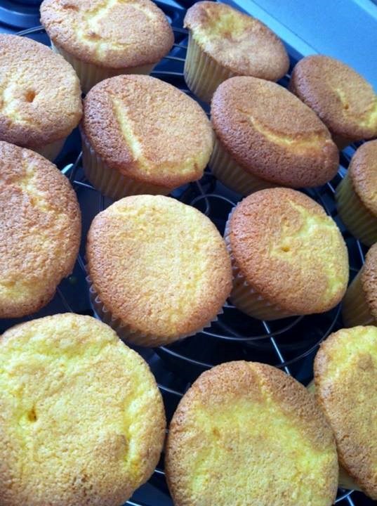 Muffins all'arancia senza glutine