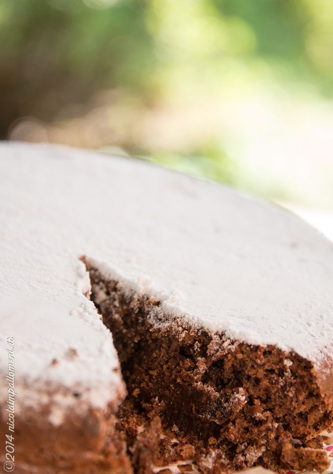 Torta al cioccolato e noci