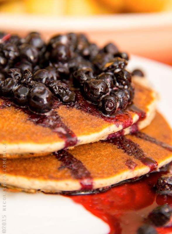 Pancakes con grano saraceno