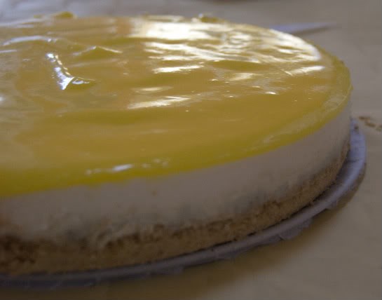 Cheesecake al lemon curd