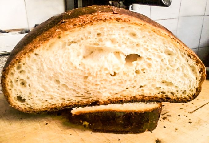 Pane con farina di grano duro